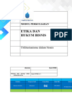 Modul Etika Hukum Bisnis