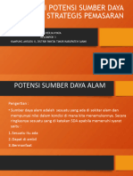 Sosialisasi Potensi Sumber Daya Alam Dan Strategis Pemasaran