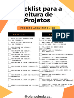 Checklist LPP - Projeto Arquitetônico