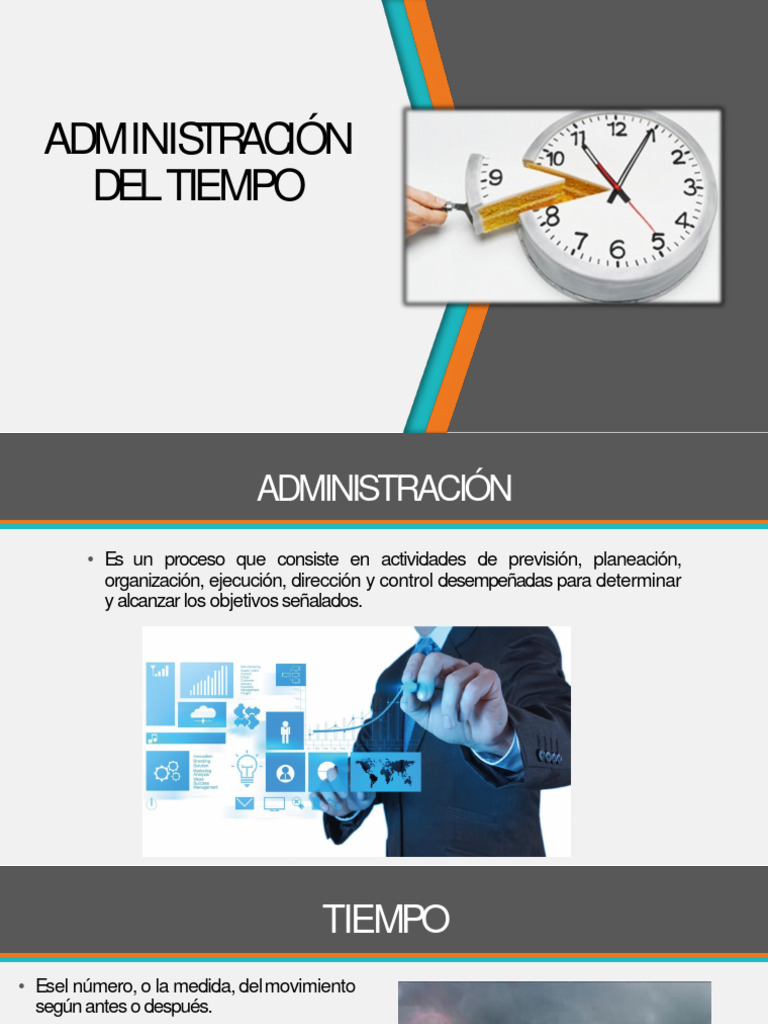 Claves para la Administración del Tiempo | PDF | Planificación