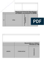 Matriz de Riesgo Trabajo