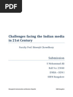 Download Challenges Facing the Indian Media in 21st Century by Shaik Ali SN67448808 doc pdf