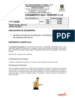 Grado 10° Tecnologia 3 Periodo Plan Mejoramiento Aldo Coy