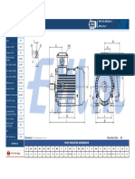 Elektrim 18.5KW 2P B3 Model EM160L-2 Technical Data & Drawing