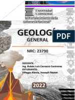 Tarea #2 - Geología General