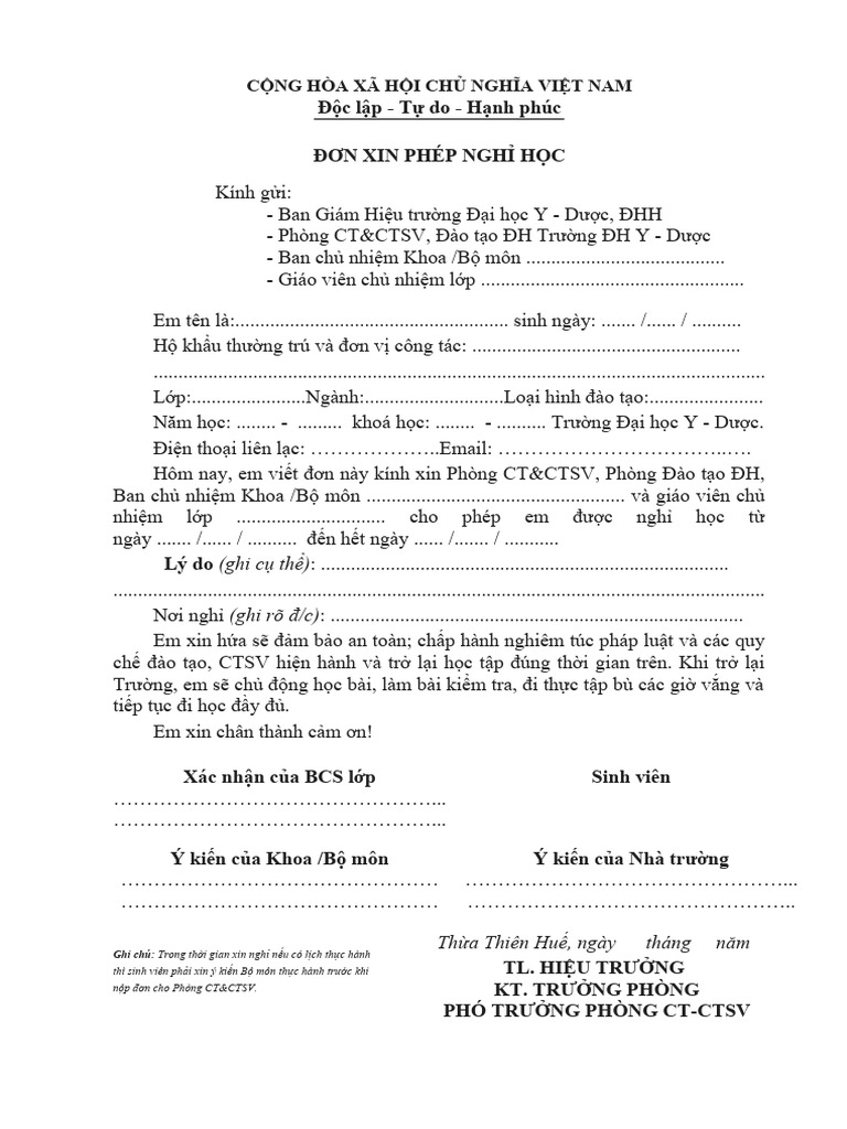 Cac mau giay to cho sinh vien chinh quy cap nhat 2021 pdf