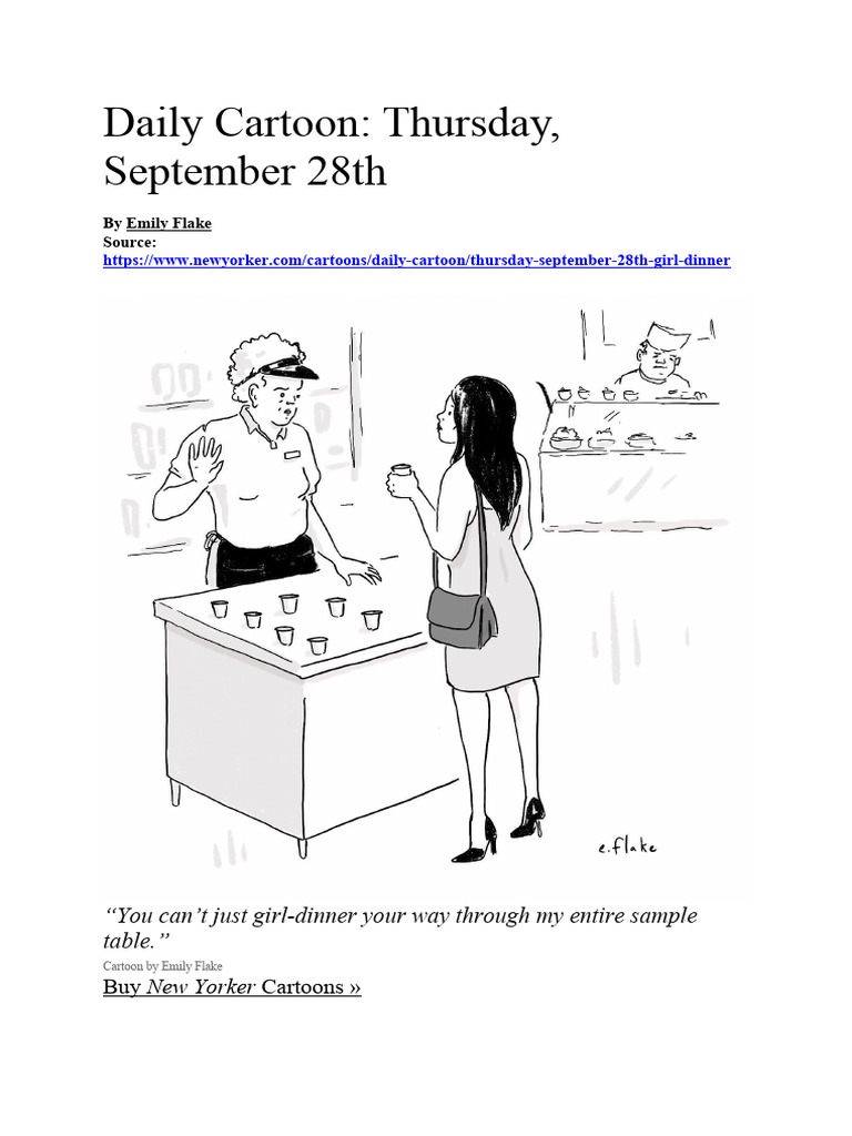 Daily Cartoon | PDF