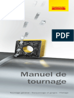 Manuel de Tournage: Tournage Général - Tronçonnage Et Gorges - Filetage