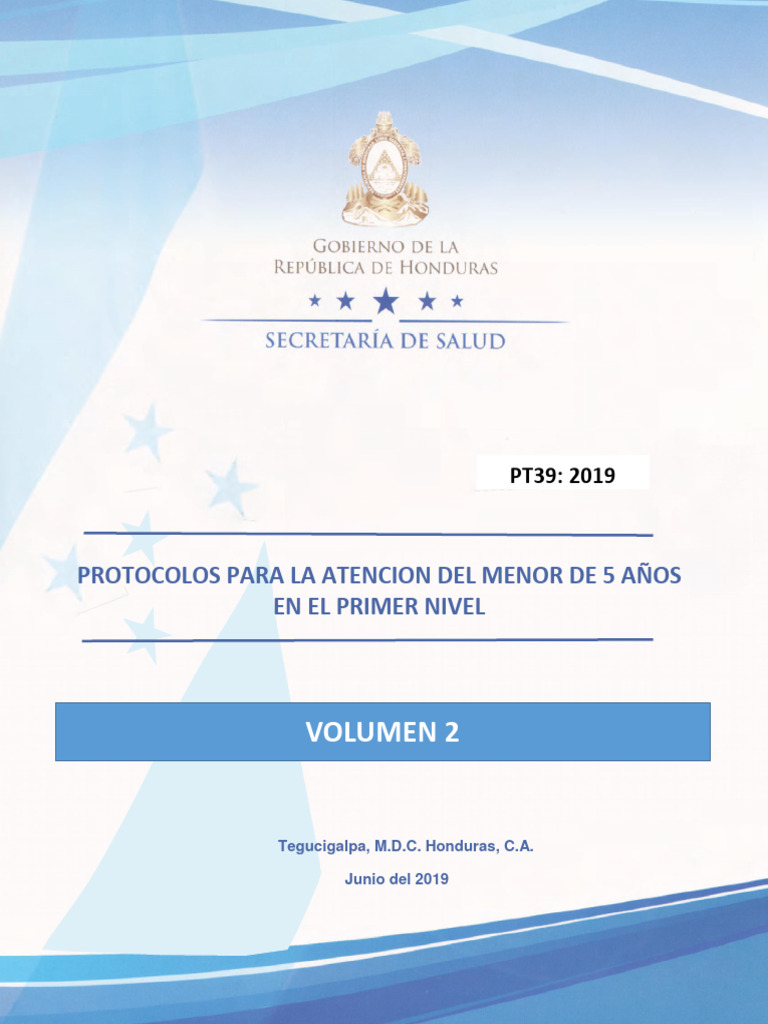 Protocolo Atencion Al Menor de 5 Años Vol.2 | PDF