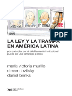 Murillo Levitsky Brinks. La Ley y La Trampa en América Latina Web