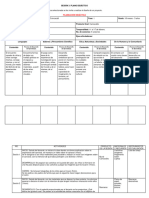 Formato de Plano Didáctico Carnavalito