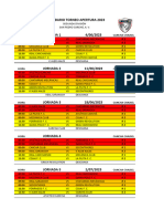 Calendario Reformado 2a Div 2023