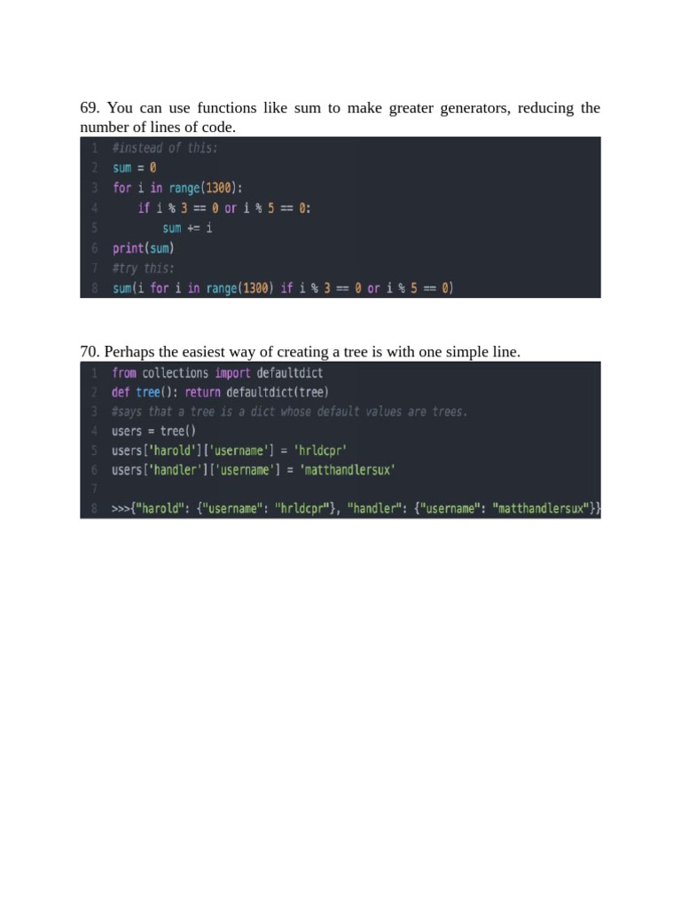 Efficient Code with Functions and Trees | PDF