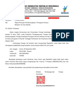 Kementerian Kesehatan Republik Indonesia: PG.01.05/F.IV/8752/2023 26 September 2023