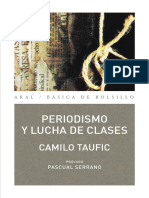 Periodismo y Lucha de Clases - Camilo Taufic