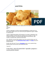 Como Fazer Massa de Pastel Frito? Aprenda A Preparar A Receita Perfeita Demais