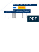 Estructuras en Excel para PDT 3500 DAOT 2016 SUNAT 1