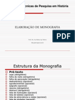 Modelo de Monografia - Apresentacao Grafica