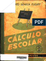 CÁLCULO ESCOLAR - 5 Ed., 1945.