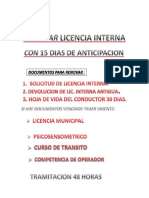 Renovacion de Licencia Interna 2106