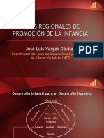 Redes Regionales de Promoción de La Infancia: José Luis Vargas Dávila