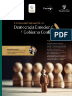 Brochure Curso Internacional Democracia Emocional y Gobierno Confiable
