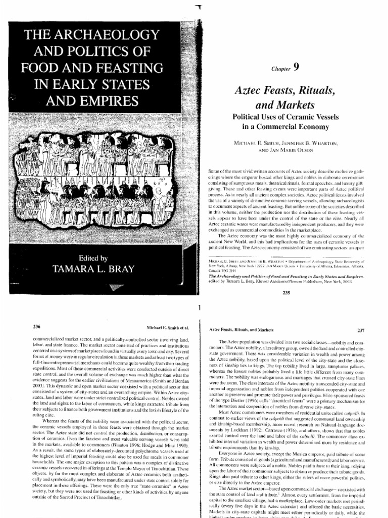 Aztec Feasts Rituals and Markets | PDF