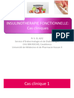 Cas Cliniques Insulinothérapie Fonctionnelle - PR S. EL AZIZ