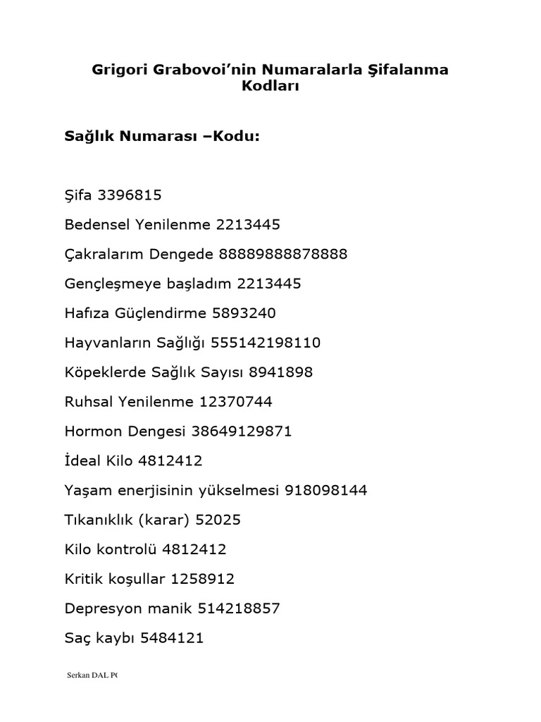 Sekanslar (Sağlik) | PDF