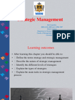 MIBM-Strategic Management- Session One[1]