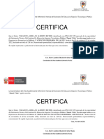 Certificados Modulos