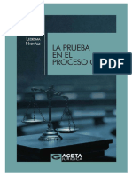 Libro La Prueba en El Proceso Civil - Marianella Ledesma Narvaez