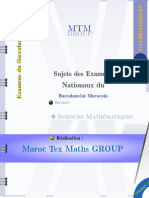 Livre Des Examens Nationaux SM