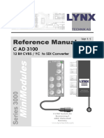 C AD 3100 Manual