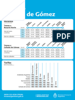 Rosario - Canada de Gomez 