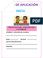 FICHAS DE APLICACIÓN LUNES 13 DE DICIEMBRE