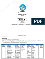 Silabus Kelas 3 Tema 1