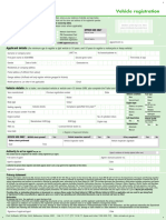 Vehicle Registration Form