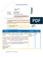 'D2 A2 SESION Escribimos Anecdotas