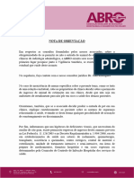 Nota de Orientacao Animais de Estimacao Abro