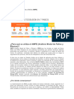 AMFE Análisis Modal de Fallos y Efectos