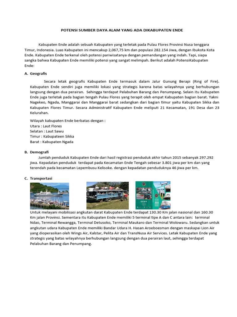 Potensi Sumber Daya Alam yang Dikelola Secara Bijaksana di Desa Sikabau