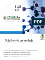 CIENCIA DE LOS MATERIALES Primer Parcial