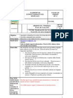 Ficha de Trabajo 2 Realizacion de Tiros de Traccion en Una Maqueta