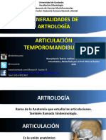 Generalidades de Artrología Articulación Temporomandibular: @odontosuarez