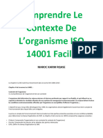 Contexte de L'organisme Selon La Norme ISO 14001 V 2015