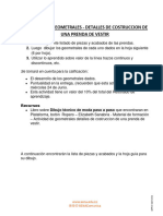 Actividad de Geometrales - Detalles de Costruccion de Una Prenda de Vestir