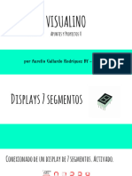 Apuntes y Proyectos VISUALINO V - Displays 7 Segmentos y LCDs