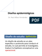 Diseños Epidemiológicos