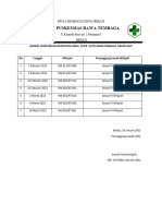 Jadwal Intervensi Awal